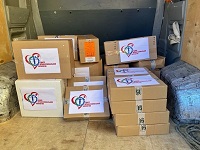 Центр профессиональной патологии направил медикаменты в зону боевых действий