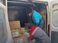 Центр профессиональной патологии передал гуманитарную помощь участникам СВО