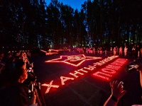 Николай Ташланов принял участие во Всероссийской акции «Огненные картины войны»