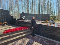 Николай Ташланов принял участие во всероссийской акции «Вахта памяти»